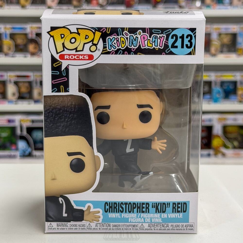 Funko Pop Rocks Kid N Play Christopher "Kid" Reid 213 Rap Hip Hop Vinyl Figure
